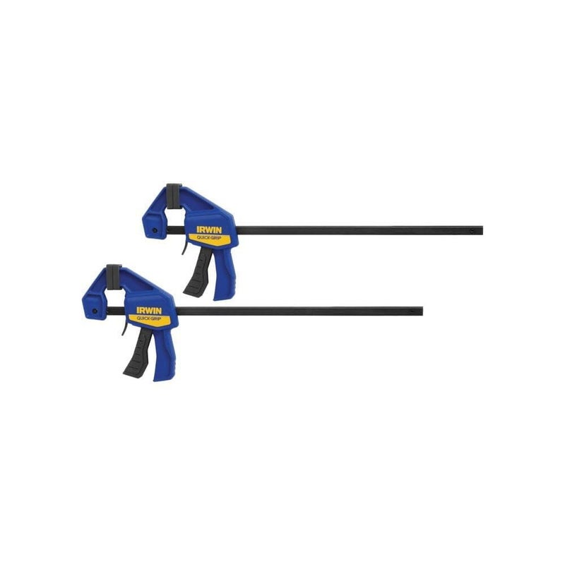 IRWINQUICK-GRIPOne-Handed Mini Bar Clamp 2 Pack, 12", 1964745 - Image 2